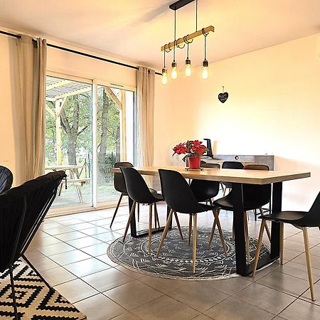 Le Clos Andree - Charmante Maison 8 Personnes - 5 Lits - Climatisation Reversible - Parking 3 Vehicules - Garage - Zone Nord Montauban - Terrasse Et Jardin Екстериор снимка