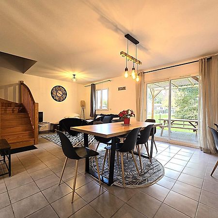 Le Clos Andree - Charmante Maison 8 Personnes - 5 Lits - Climatisation Reversible - Parking 3 Vehicules - Garage - Zone Nord Montauban - Terrasse Et Jardin Екстериор снимка