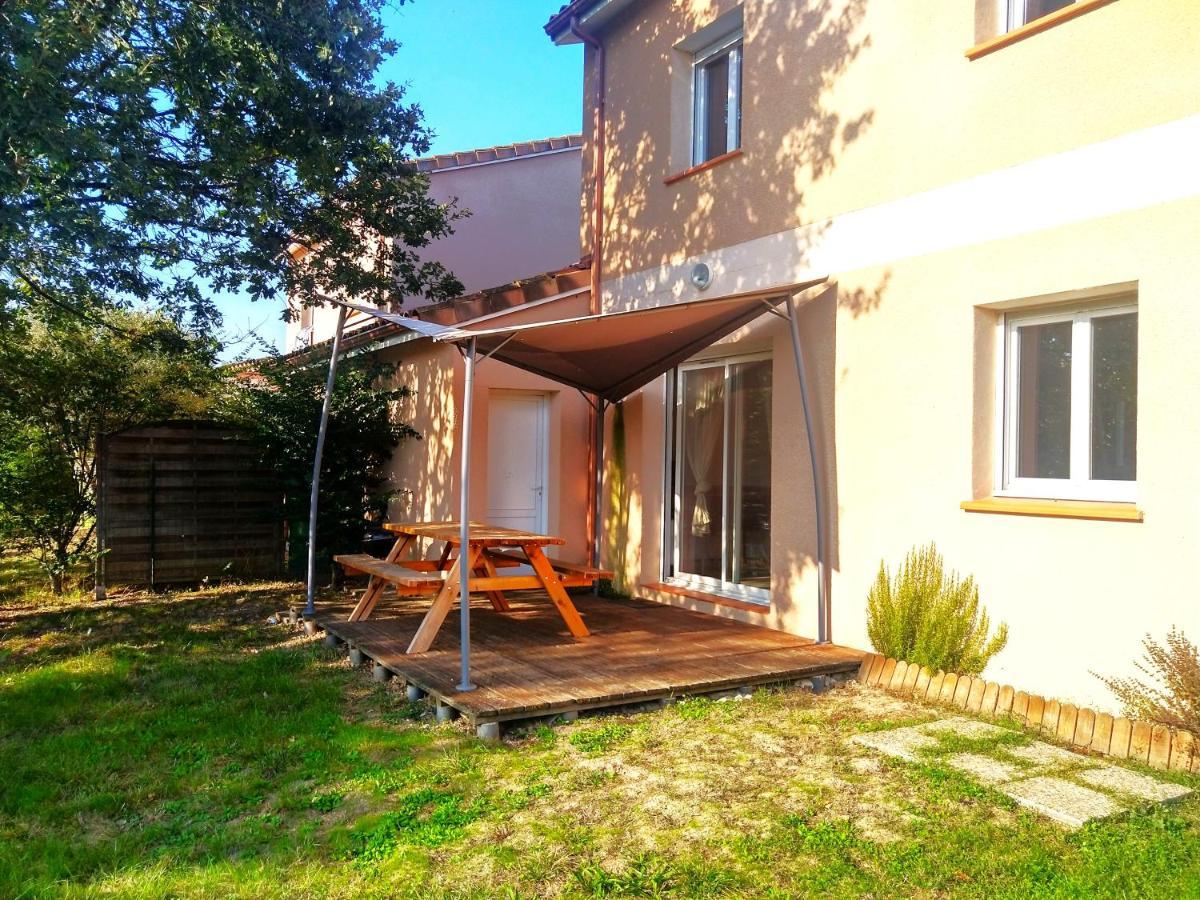 Le Clos Andree - Charmante Maison 8 Personnes - 5 Lits - Climatisation Reversible - Parking 3 Vehicules - Garage - Zone Nord Montauban - Terrasse Et Jardin Екстериор снимка