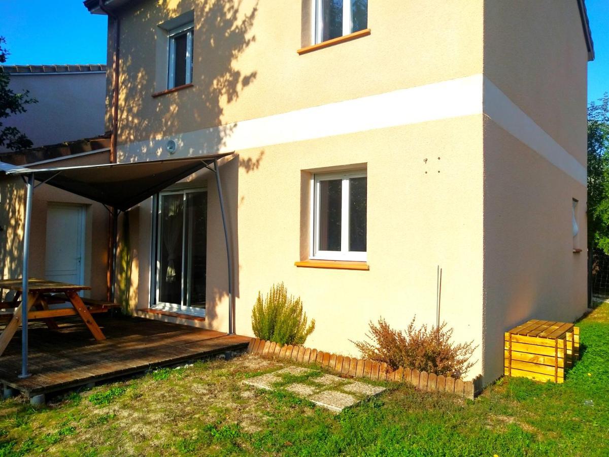 Le Clos Andree - Charmante Maison 8 Personnes - 5 Lits - Climatisation Reversible - Parking 3 Vehicules - Garage - Zone Nord Montauban - Terrasse Et Jardin Екстериор снимка