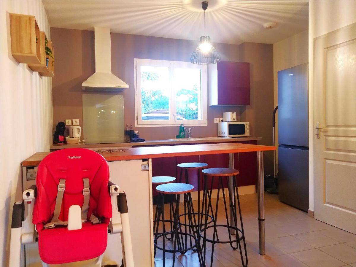 Le Clos Andree - Charmante Maison 8 Personnes - 5 Lits - Climatisation Reversible - Parking 3 Vehicules - Garage - Zone Nord Montauban - Terrasse Et Jardin Екстериор снимка