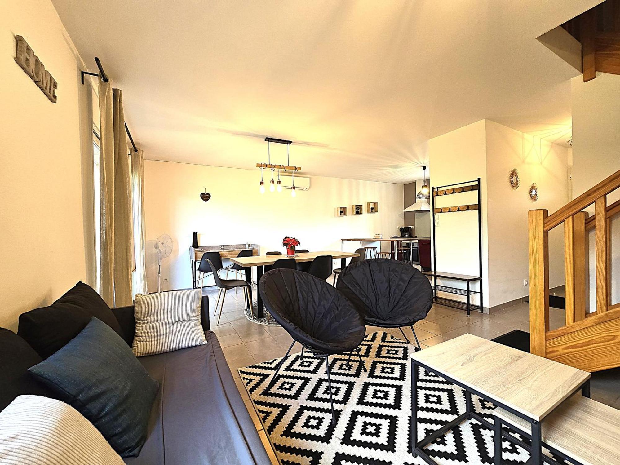Le Clos Andree - Charmante Maison 8 Personnes - 5 Lits - Climatisation Reversible - Parking 3 Vehicules - Garage - Zone Nord Montauban - Terrasse Et Jardin Екстериор снимка